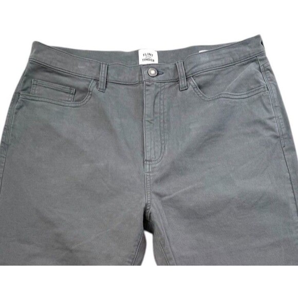 Flint and Tinder Gray Tapered Fit 5 Pocket Pants Men’s Size 34 x 30 - Picture 2 of 9